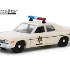 1975 Dodge Monaco, Cream - Greenlight 30140/48 - 1/64 Scale Diecast Model Toy Car
