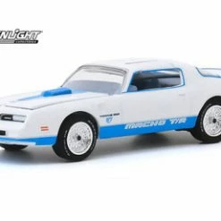 ModelToyCars 1978 Pontiac Firebird® T/A 'Macho' #87 By Mecham Design, White - Greenlight 30150, 1/64 Diecast Car