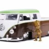 1963 Volkswagen Bus Pickup W/Groot Figure, Guardians Of Galaxy - Jada Toys 31202 - 1/24 Diecast Car 1 1963 Volkswagen Bus Pickup W/Groot Figure, Guardians Of Galaxy - Jada Toys 31202 - 1/24 Diecast Car -Outlet diecast-movie-tv-cars Store 31202 4 JADA HWR 1963 VW Bus Truck w Groot 124 1 64306.1601046201.386.513