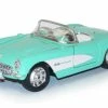 1957 Chevy Corvette Convertible, Turquoise - Maisto Special Edition 31275 - 1/24 Scale Diecast Car -Outlet diecast-movie-tv-cars Store 31275 mai turquoise 1957 chevy corvette convertible diecast model toy car az 08027.1605314568.386.513