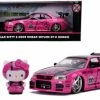 ModelToyCars 2002 Nissan 2002 Nissan Skyline GT-R With Hello Kitty,Toys 31613 - 1/24 Scale Diecast Model Toy Car -Outlet diecast-movie-tv-cars Store 31613 jada pink 2002 nissan 2002 nissan skyline gt r with hello kitty hello kitty diecast toy car 1 61800.1603893511.386.513