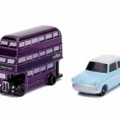 Jada Toys Harry Potter 2-Pack, Harry Potter - Jada 31719 - 1/65 Scale Diecast Model Toy Car
