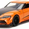 ModelToyCars Han's 2020 Toyota Supra, Orange - Jada Toys 32016 - 1/32 Scale Diecast Model Toy Car -Outlet diecast-movie-tv-cars Store 32016 jada orange hans 2020 toyota supra diecast toy car 1 43777.1616517460.386.513