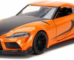 ModelToyCars Han's 2020 Toyota Supra, Orange - Jada Toys 32016 - 1/32 Scale Diecast Model Toy Car