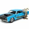 ModelToyCars 1970 Plymouth Road Runner W/Wile E. Coyote Figure, Looney Toons - Jada Toys 32038, 1/24 Diecast Car -Outlet diecast-movie-tv-cars Store 32038 4 JADA HWR 1970 Plymouth Road Runner w Wile E Coyote Fig 124 1 46282.1618254217.386.513