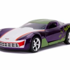 ModelToyCars 2020 Chevy Corvette Stingray, The Joker - Jada Toys 32096 - 1/32 Scale Diecast Model Toy Car
