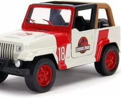 ModelToyCars Jeep Wrangler, Jurassic World - Jada Toys 32129/24 - 1/32 Scale Diecast Model Toy Car