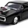 ModelToyCars Dom's 1970 Dodge Charger, Black - Jada Toys 32215 - 1/32 Scale Diecast Model Toy Car -Outlet diecast-movie-tv-cars Store 32215 jada black doms 1970 dodge charger diecast toy car 1 06144.1616517439.386.513
