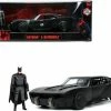 Batmobile With Batman Figure, The Batman - Jada Toys 32731 - 1/24 Scale Diecast Model Toy Car -Outlet diecast-movie-tv-cars Store 32731 jada black batmobile with batman figure the batman diecast toy car 1 35456.1645119569.386.513