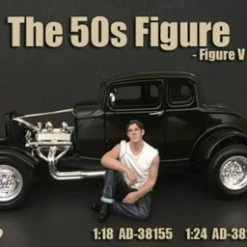 50's Style Figure V, American Diorama 38155 - 1/18 Scale Accessory For Diecast Cars