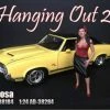 Rosa Figure, Black With Red - American Diorama 38184 - 1/18 Scale Figurine - Diorama Accessory -Outlet diecast-movie-tv-cars Store 38184 AD Hanging Out II Rosa 118 1 AZ 95260.1610379857.386.513