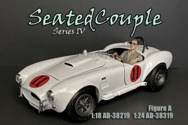 Seated Couple Series IV Figure A - American Diorama 38219 - 1/18 Figurine - Diorama Accessory 3 Seated Couple Series IV Figure A - American Diorama 38219 - 1/18 Figurine - Diorama Accessory