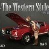 The Western Style V, Blue And Black - American Diorama 38305 - 1/24 Figurine - Diorama Accessory -Outlet diecast-movie-tv-cars Store 38305 AD The Western Style V 124 1 AZ 78764.1610379550.386.513