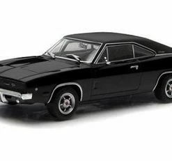 1968 Dodge Charger R/T, Steve McQueen Bullit - Greenlight 44711E - 1/64 Scale Diecast Model Toy Car