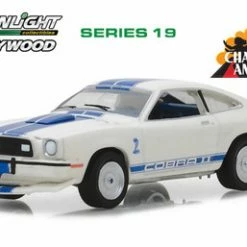 1976 Ford Mustang Cobra II, Charlie's Angels - Greenlight 44790A - 1/64 Scale Diecast Model Toy Car