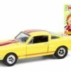 Greenlight 1966 Ford Mustang Shelby G.T.350 - Shattered Shelby 54050D/48 - 1/64 Scale Diecast Model Toy Car -Outlet diecast-movie-tv-cars Store 54050d gl yellow 1966 ford mustang shelby gt350 shattered shelby diecast toy car 1 68540.1621025260.386.513