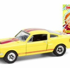 Greenlight 1966 Ford Mustang Shelby G.T.350 - Shattered Shelby 54050D/48 - 1/64 Scale Diecast Model Toy Car