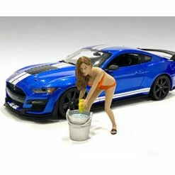 Bikini Car Wash Girl - Cindy, American Diorama 76264 - 1/18 Scale Figurine - Diorama Accessory