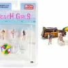 Beach Girls Figurine Set, Multi- - American Diorama 76481MJ - 1/64 Figurine - Diorama Accessory -Outlet diecast-movie-tv-cars Store 76481mj ad multi beach girls figurine set diecast toy car 1 31314.1674678867.386.513