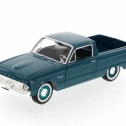 Motor Max 1960 Ford Ranchero Pickup Truck, Green - Motormax 79321 - 1/24 Scale Diecast Model Car