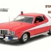 1976 Starsky & Hutch Ford Gran Torino Hard Top, Red - Greenlight 84042 - 1/24 Scale Diecast Car -Outlet diecast-movie-tv-cars Store 84042 gt starsky hutch 1976 grand torino 124 1 AZ 12878.1610383300.386.513