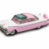 Lucky Road Signature 1955 Ford Crown Victoria , Pink And- Lucky 94202PK - 1/43 Scale Diecast Model Toy Car -Outlet diecast-movie-tv-cars Store 94202PK YM 1955 Ford Crown Victoria 143 1 AZ 78769.1610382156.386.513
