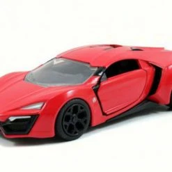 Jada Toys Lykan HyperSport, Red - JADA 97386 - 1/32 Scale Diecast Model Toy Car