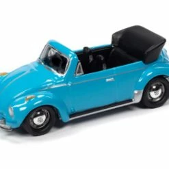 ModelToyCars 1959 Volkswagen Super Beetle Cnvrtbl Top Down, JLSP107/24A - 1/64 Scale Diecast Model Toy Car